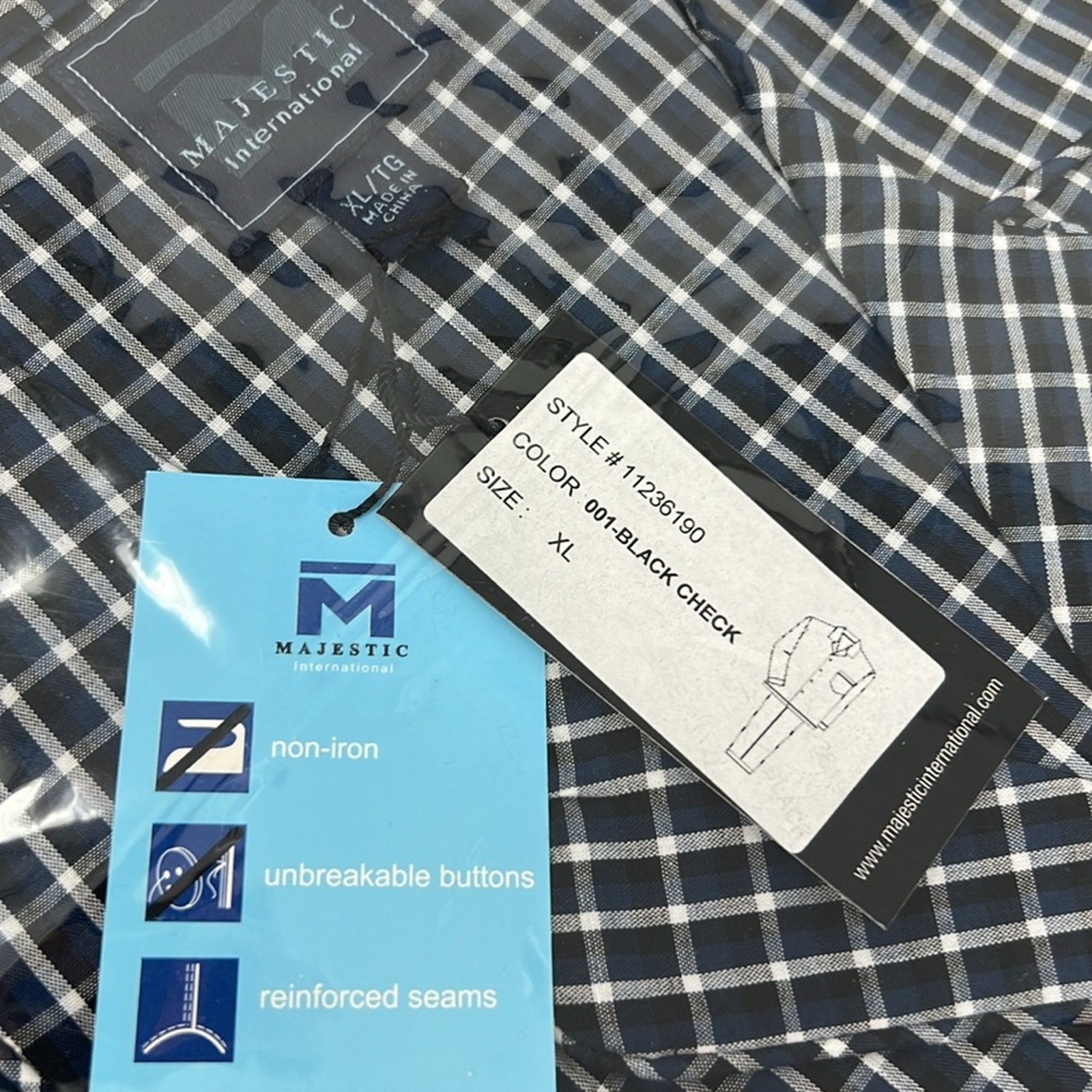 Majestic International Men’s Pajama Set Xl. Nwt — image 3 of 4